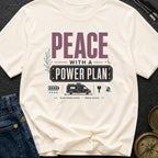 Peace With A Power Plan - T-Shirt