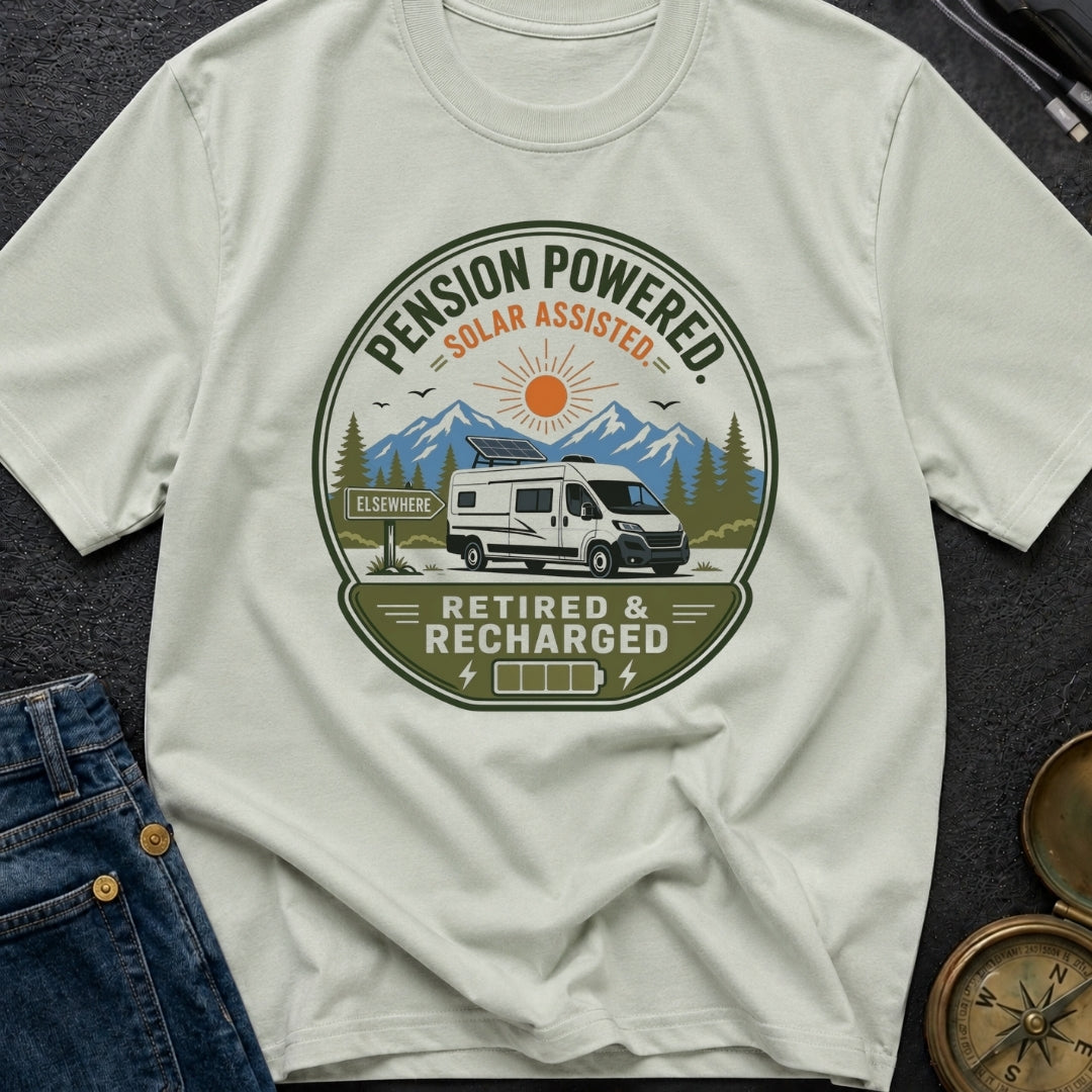Pension Powered Solar Assisted - T-Shirt