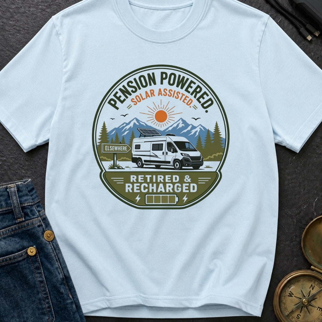 Pension Powered Solar Assisted - T-Shirt