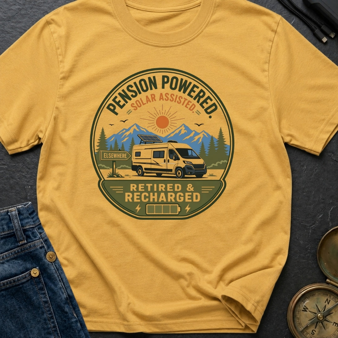 Pension Powered Solar Assisted - T-Shirt