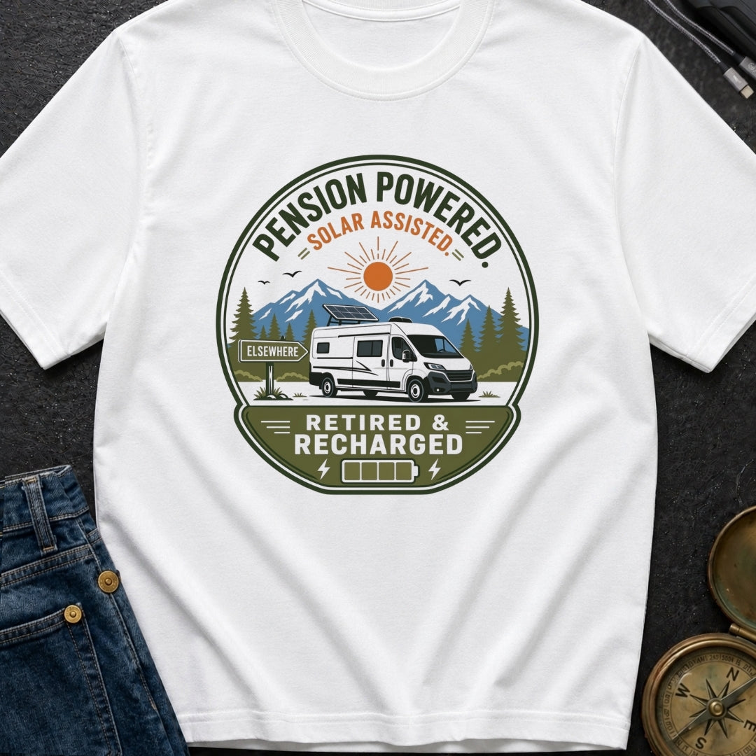 Pension Powered Solar Assisted - T-Shirt