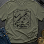 Powered By Pet Hair - T-Shirt