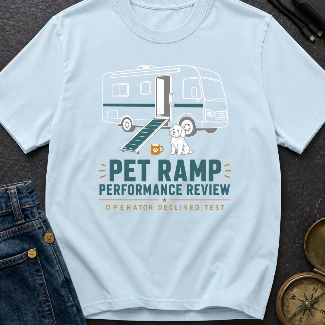 Pet Ramp Performance Review - T-Shirt