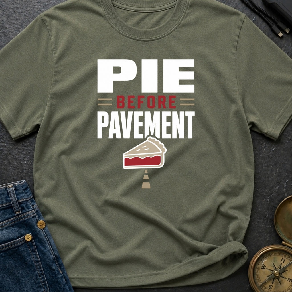 Pie Before Pavement - T-Shirt