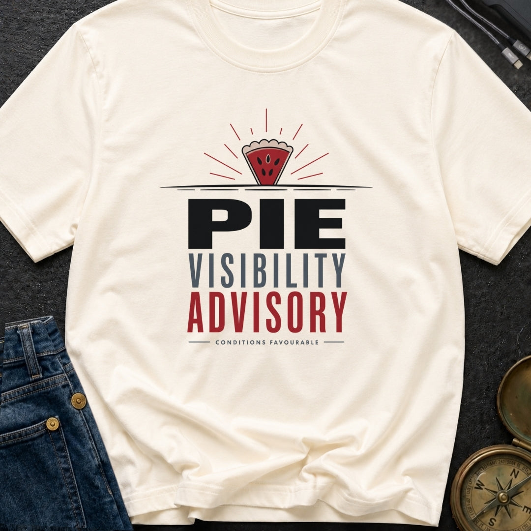 Pie Visibility Advisory - T-Shirt