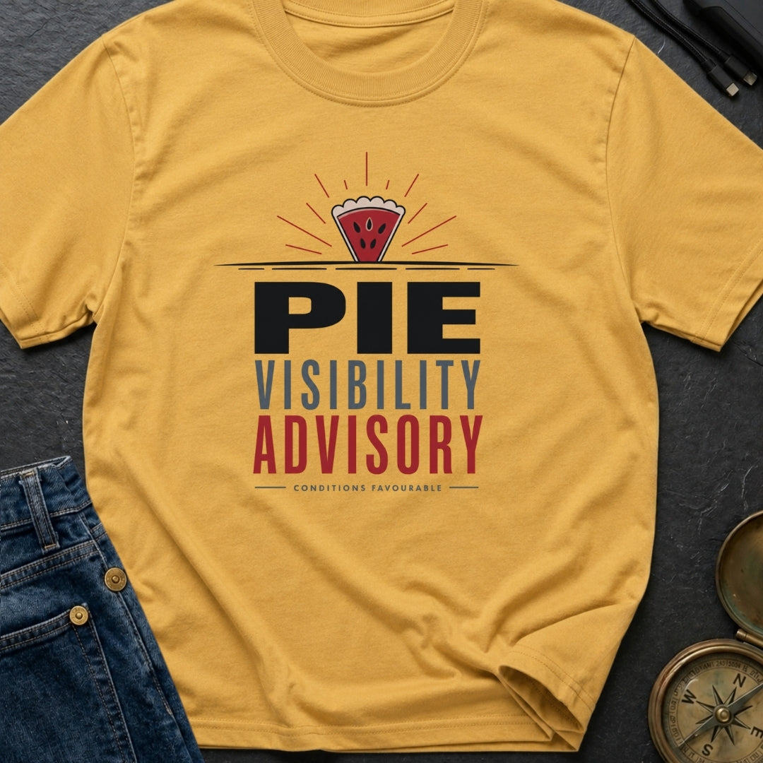 Pie Visibility Advisory - T-Shirt