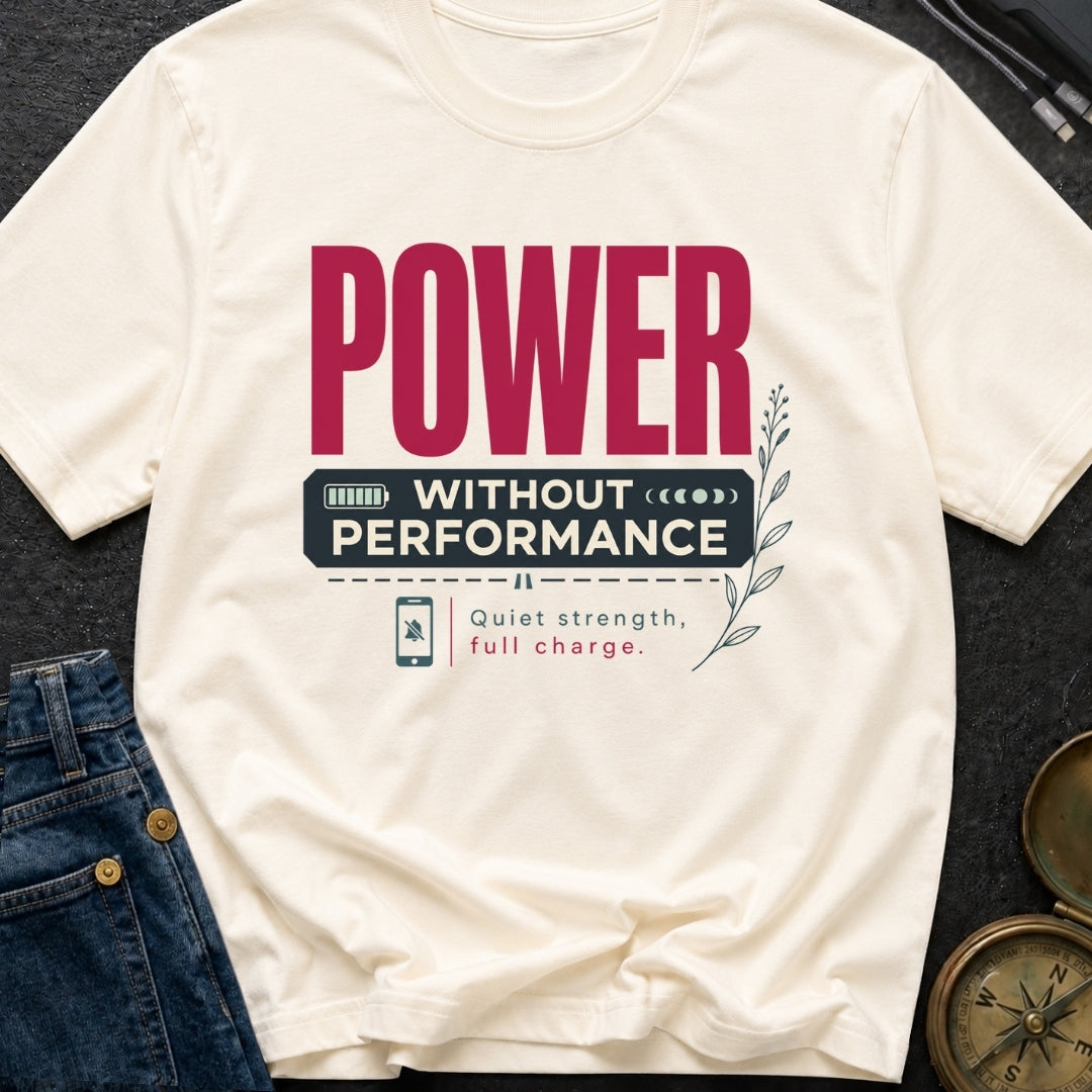 Power Without Performance - T-Shirt