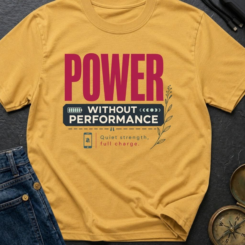 Power Without Performance - T-Shirt
