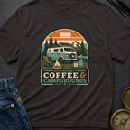 Caffeine And Campgrounds - T-Shirt