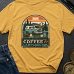 Caffeine And Campgrounds - T-Shirt