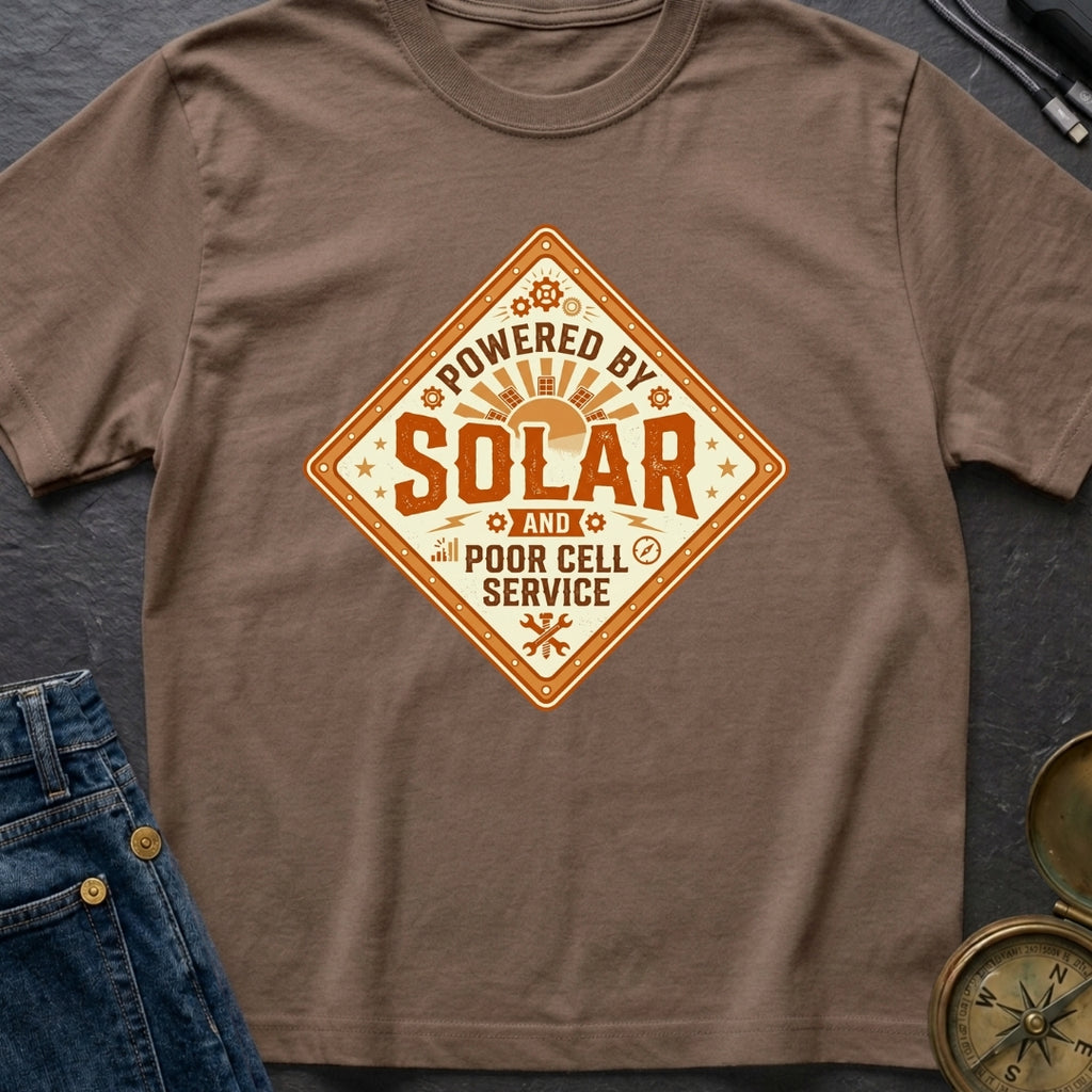 Solar Powered No Service - T-Shirt