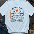 Powered By Sunshine And Technology - T-Shirt