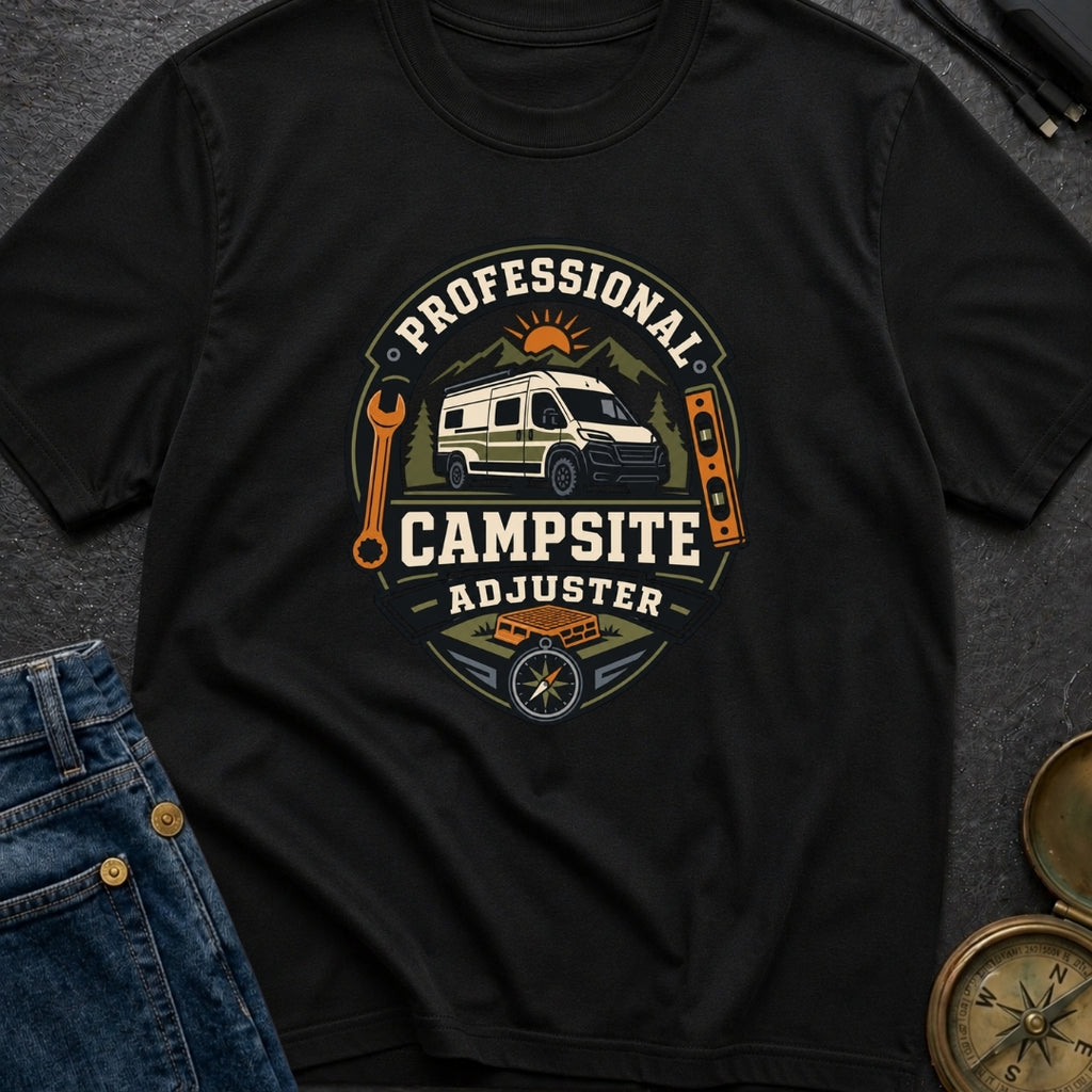 Professional Campsite Adjuster - T-Shirt