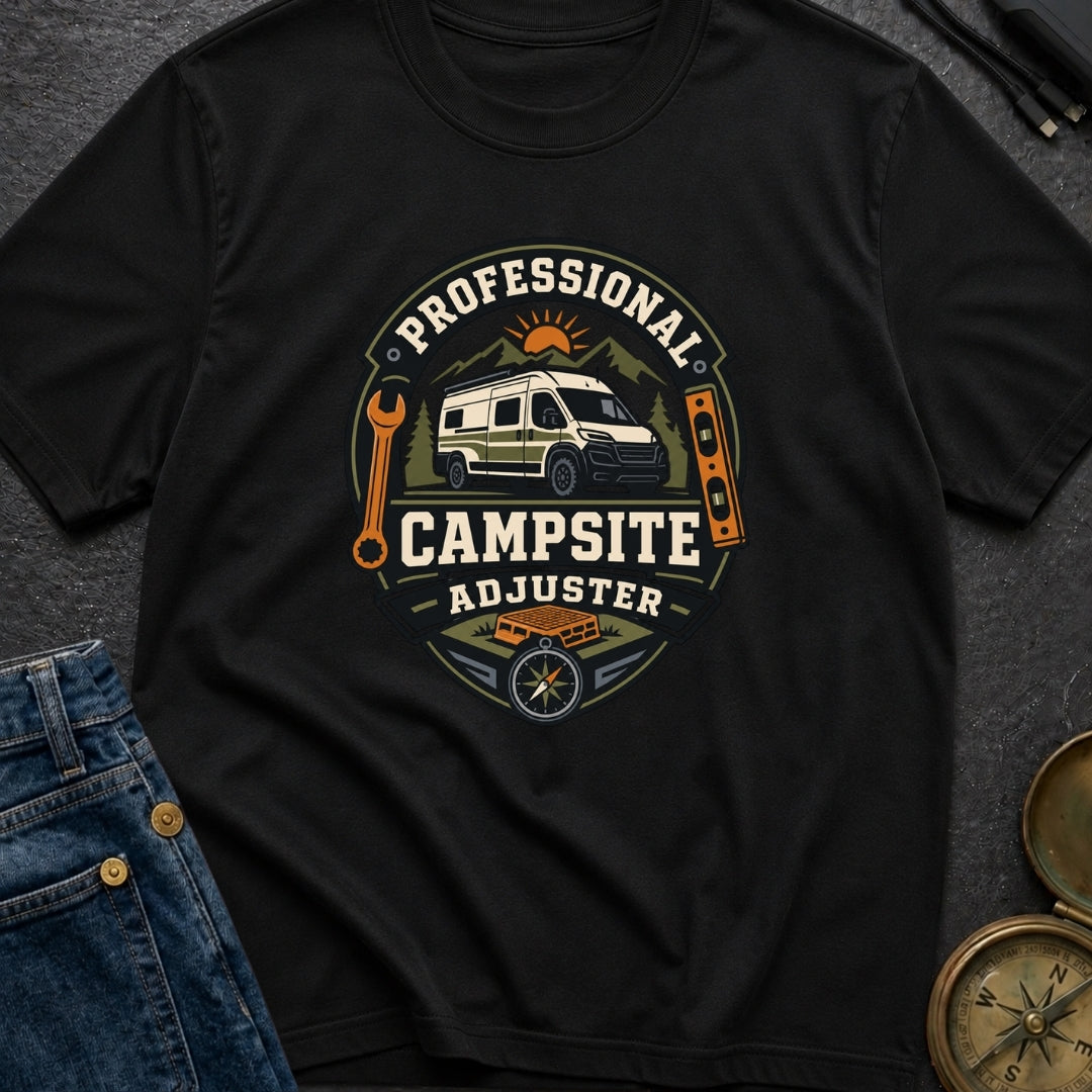 Professional Campsite Adjuster - T-Shirt