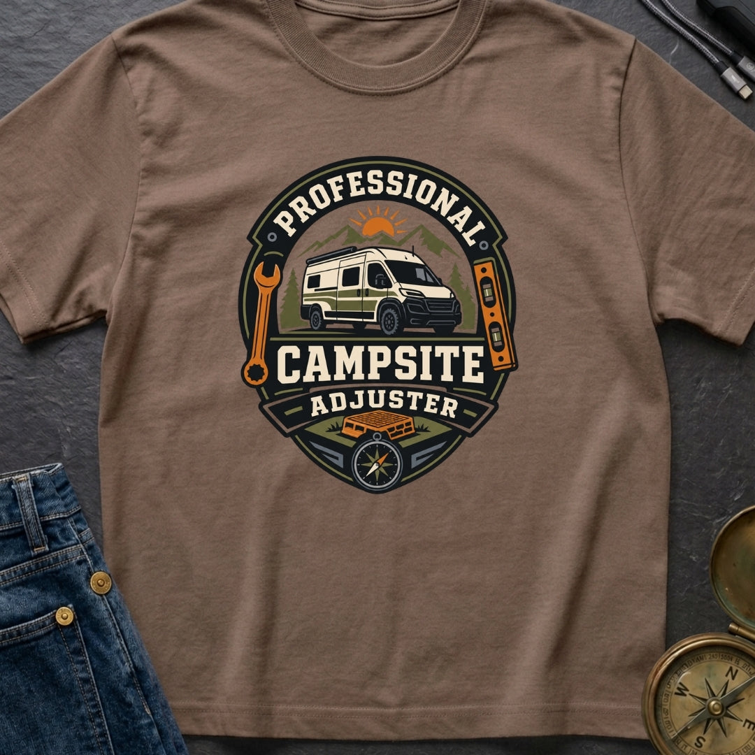 Professional Campsite Adjuster - T-Shirt