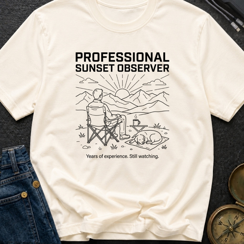 Campsite Connoisseur Club - T-Shirt