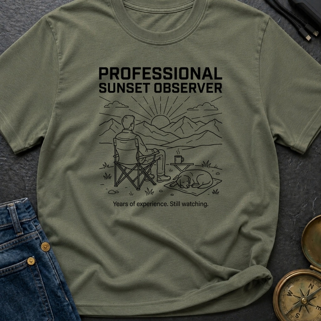 Campsite Connoisseur Club - T-Shirt