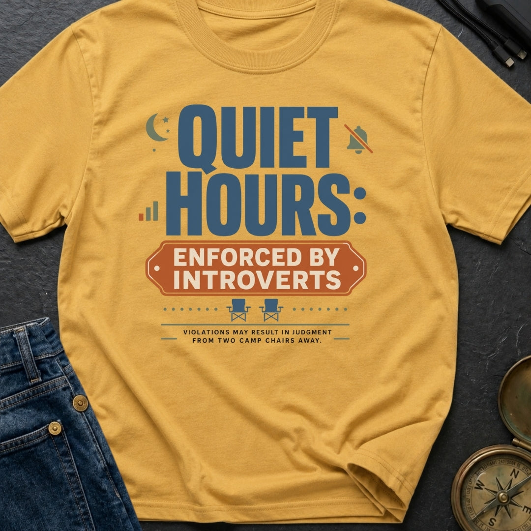 Silence Enforced By Introverts - T-Shirt