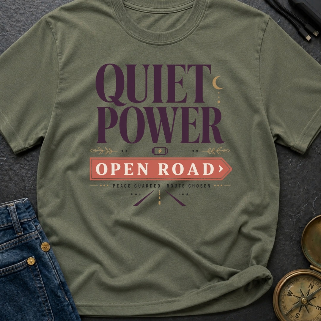 Quiet Power Open Road - T-Shirt