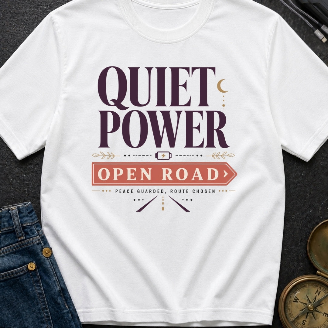 Quiet Power Open Road - T-Shirt