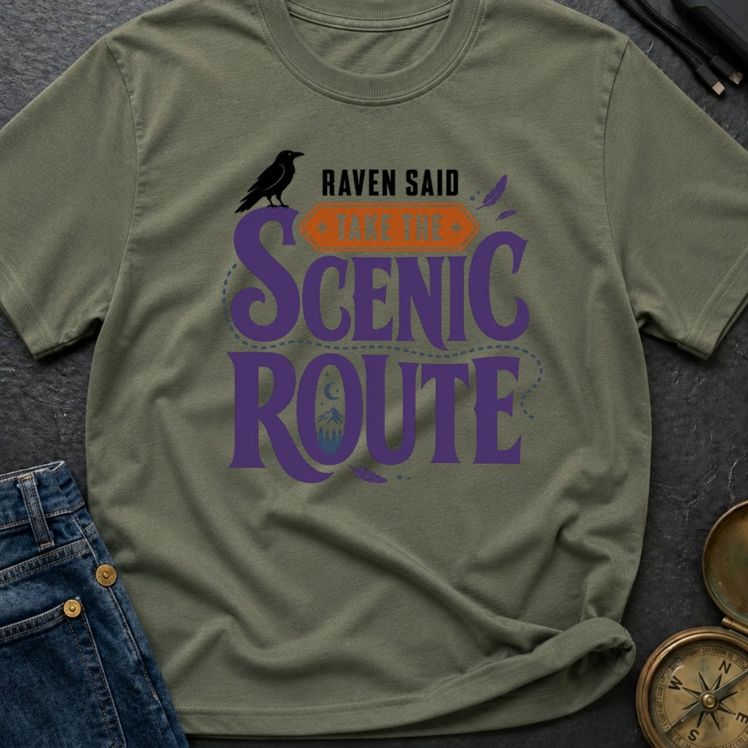 Quoth The Raven Detour - T-Shirt