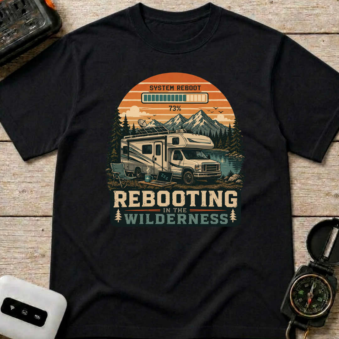 Rebooting In Wilderness - T-Shirt