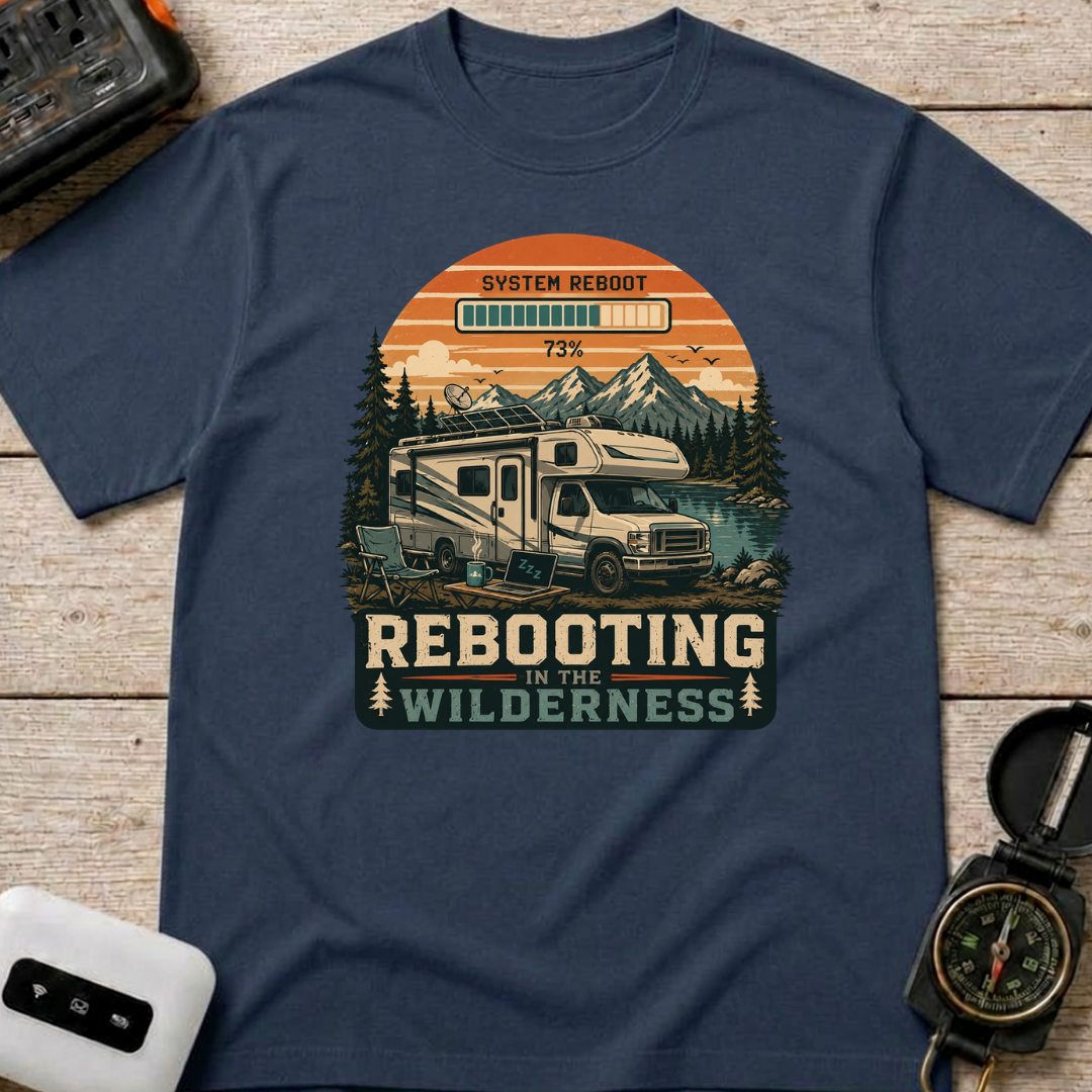 Rebooting In Wilderness - T-Shirt