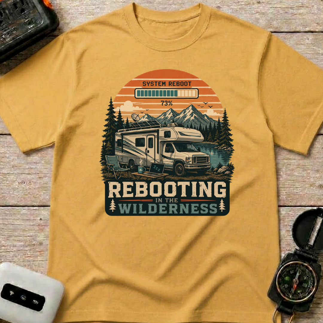 Rebooting In Wilderness - T-Shirt