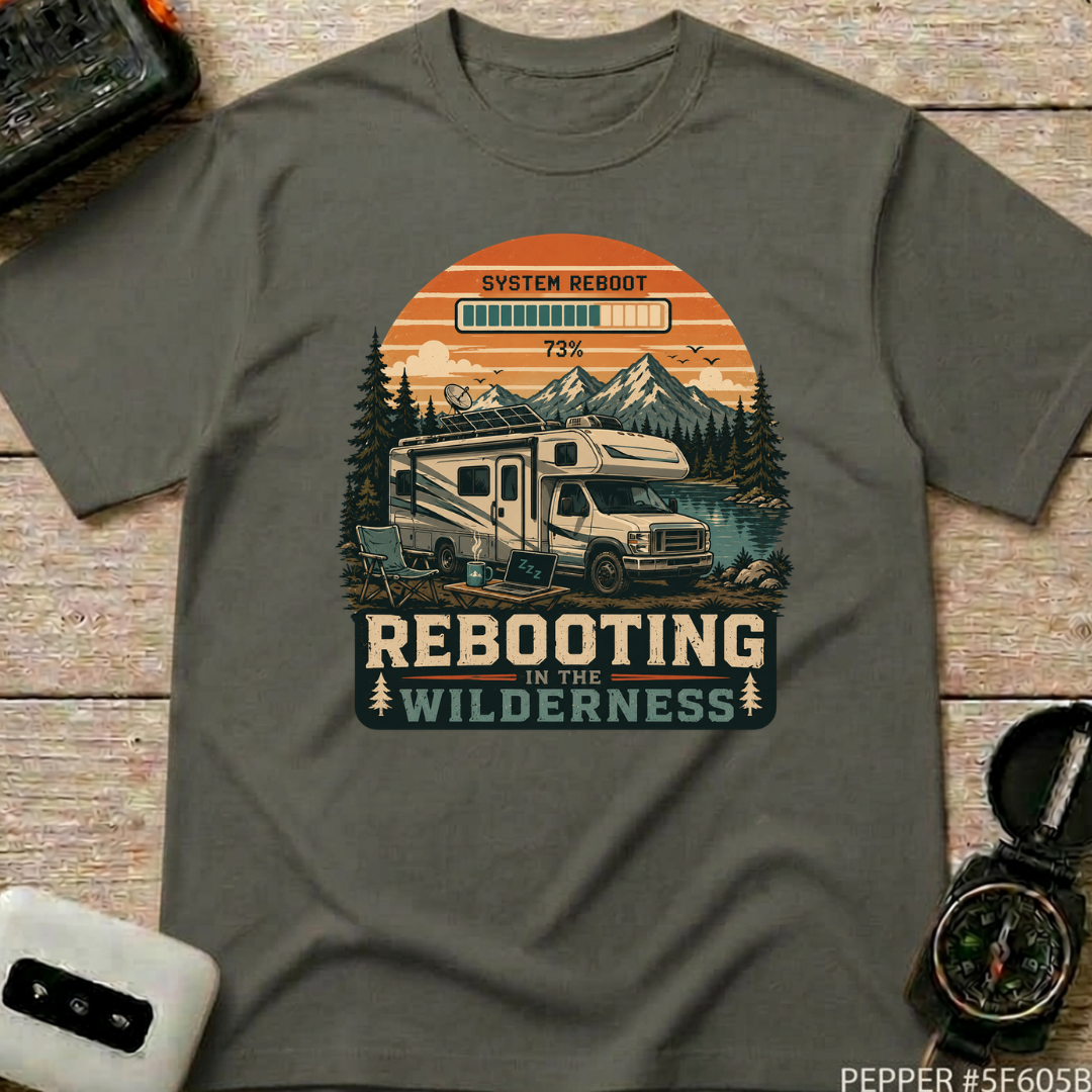 Rebooting In Wilderness - T-Shirt
