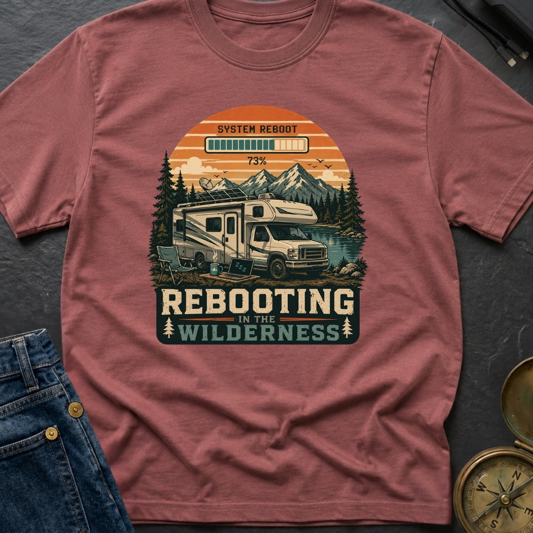 Rebooting In Wilderness - T-Shirt