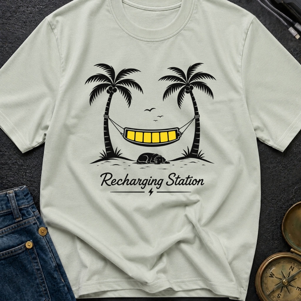 Unplug To Recharge - T-Shirt