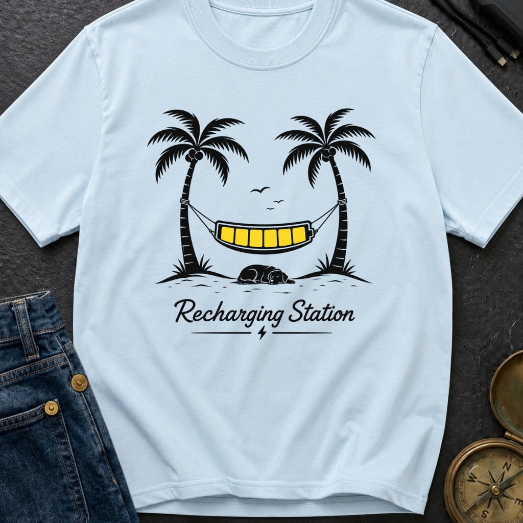 Unplug To Recharge - T-Shirt