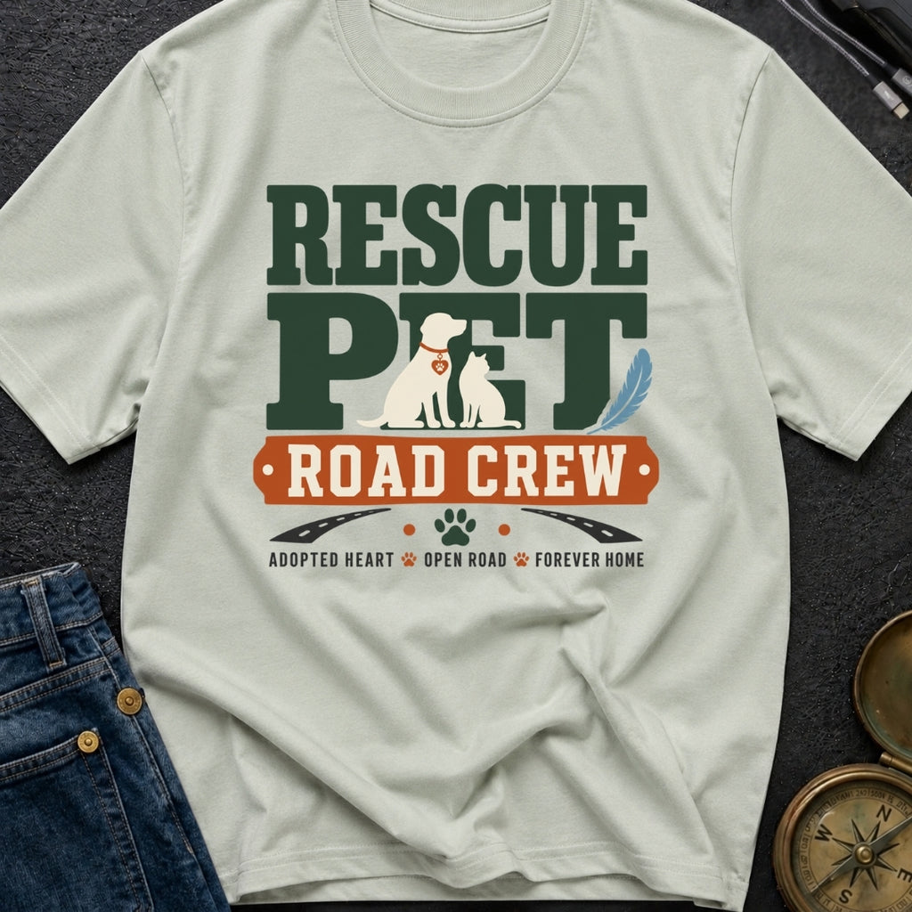 Rescue Pet Road Crew - T-Shirt