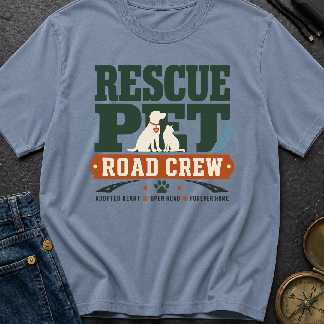 Rescue Pet Road Crew - T-Shirt
