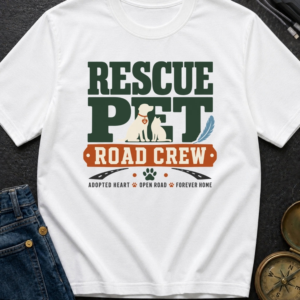 Rescue Pet Road Crew - T-Shirt