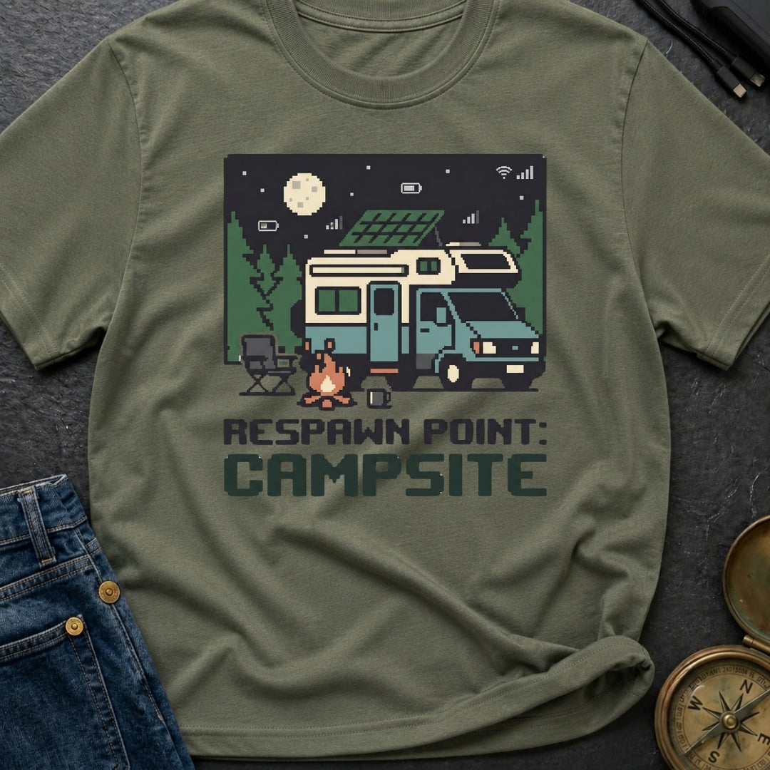 Respawn Point Campsite - T-Shirt