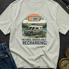 Retired And Recharging - T-Shirt