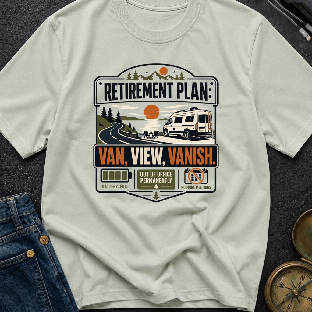 Retire Van Vanish - T-Shirt