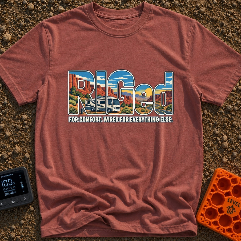 Rigged For Adventure - T-Shirt