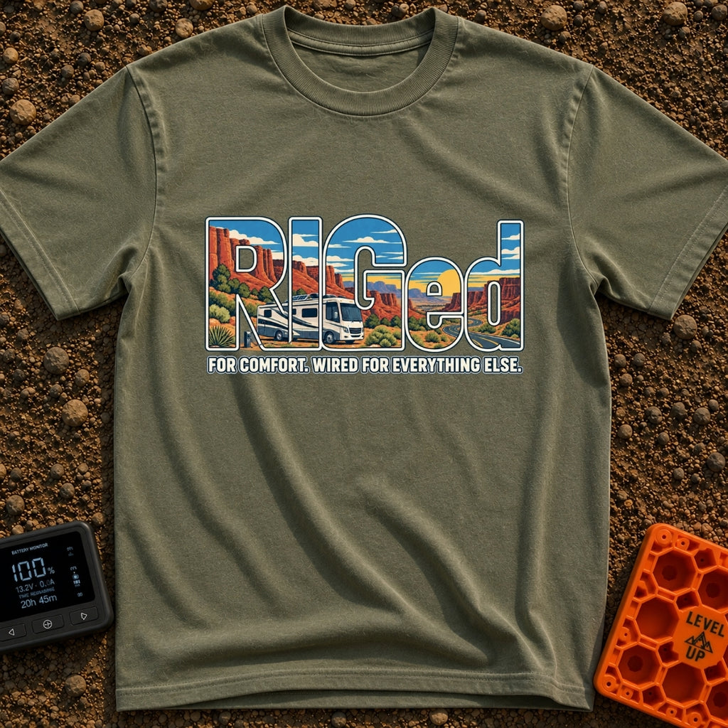 Rigged For Adventure - T-Shirt