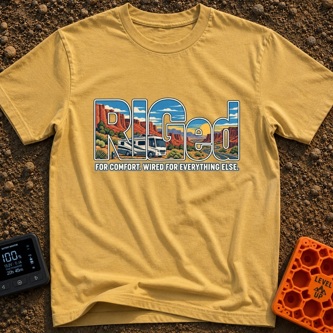 Rigged For Adventure - T-Shirt