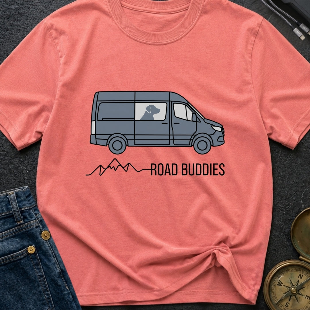 Road Buddies Van - T-Shirt