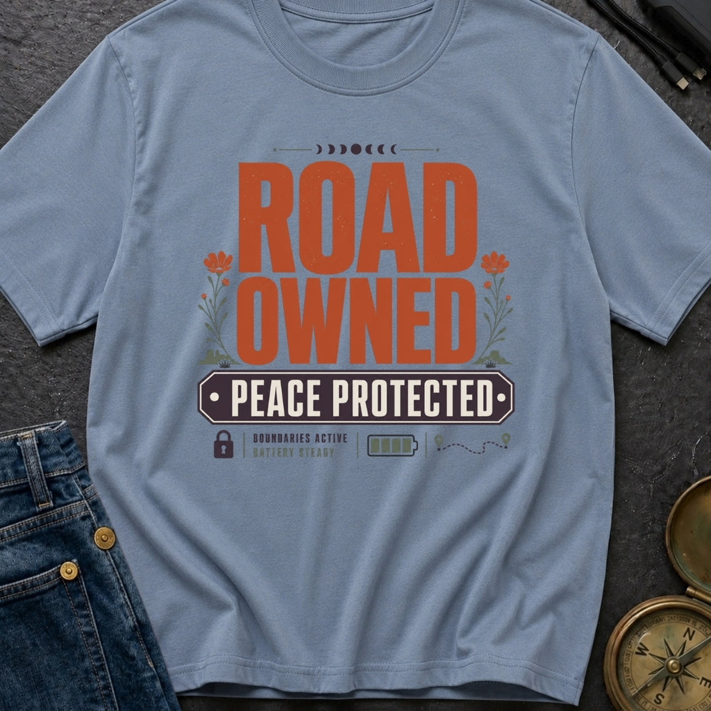 Boundaries Active Peace Protected - T-Shirt