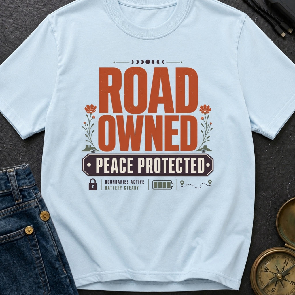 Boundaries Active Peace Protected - T-Shirt
