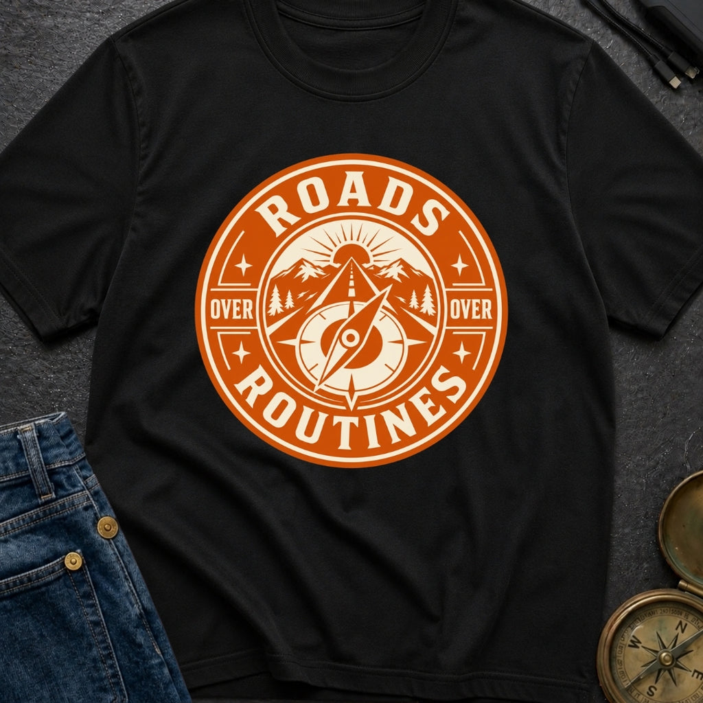 Roads Over Routines - T-Shirt