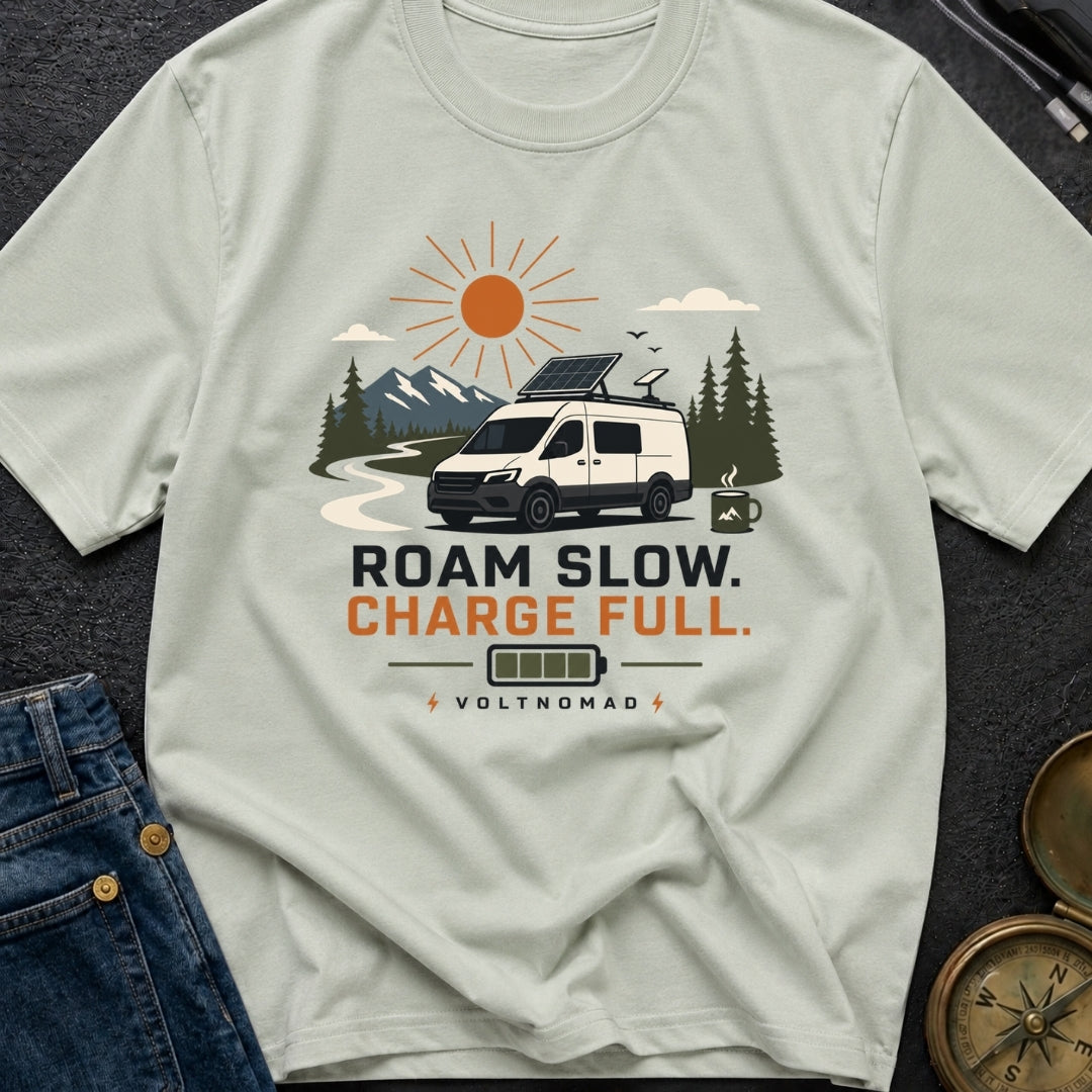 Slow Down Charge Up - T-Shirt