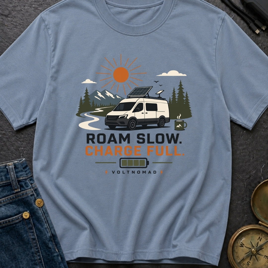 Slow Down Charge Up - T-Shirt