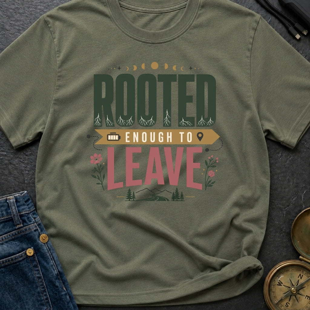 Rooted Enough To Leave - T-Shirt