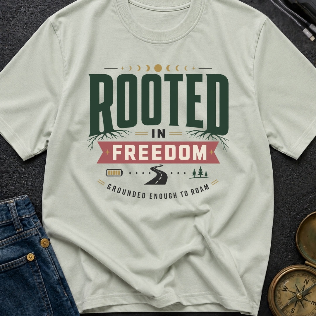 Grounded To Roam - T-Shirt
