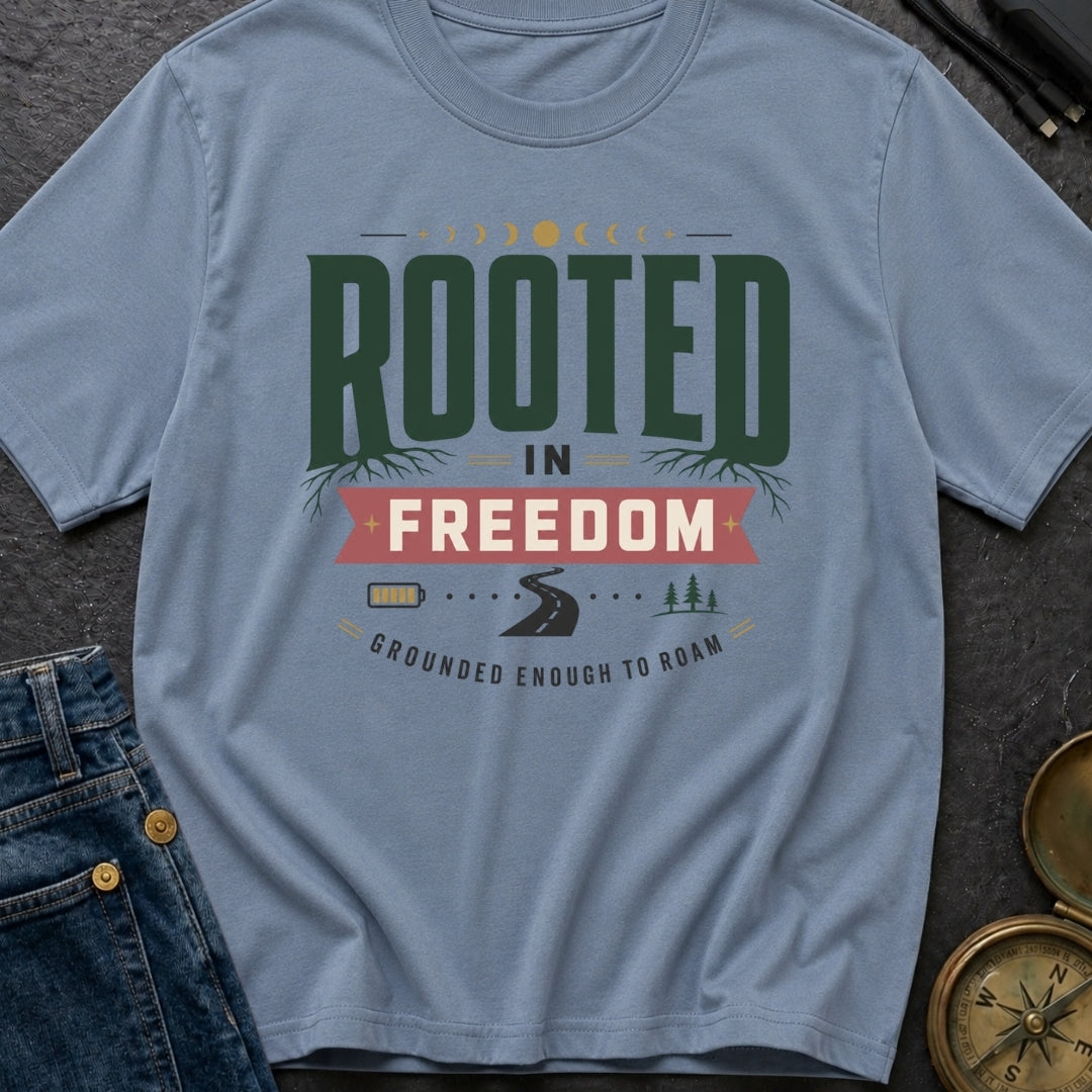 Grounded To Roam - T-Shirt